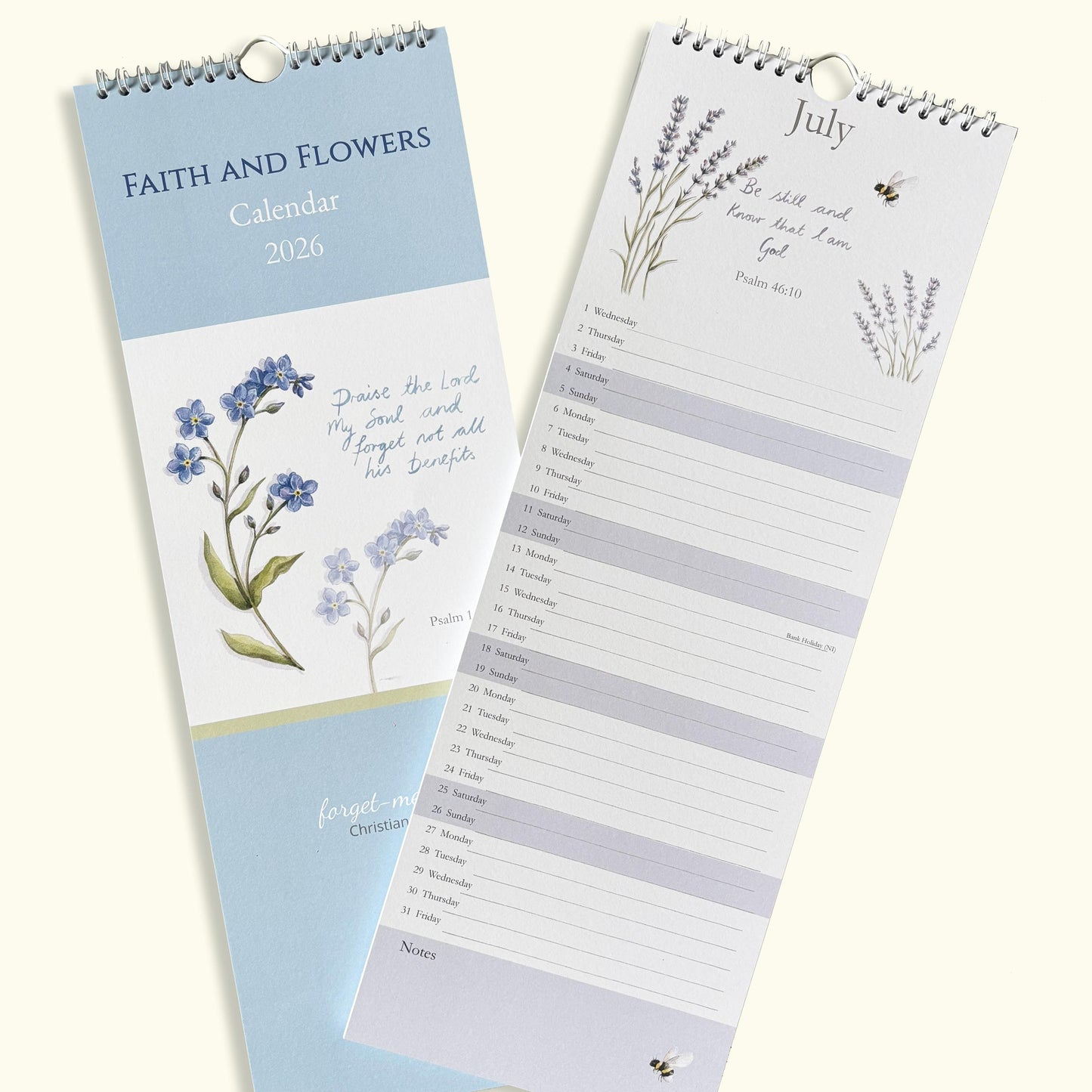 2026 Faith and Flowers Calendar