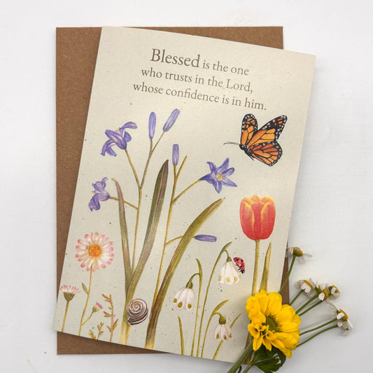Floral Notes - Pack of 6 Christian Notecards