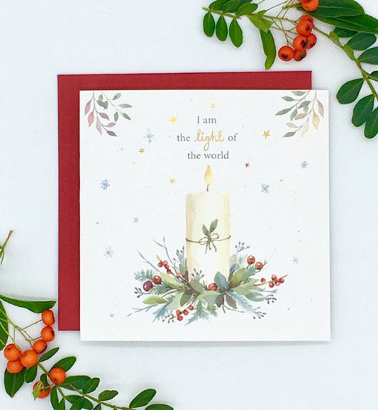 Light of the World Pack of 5 Christmas Cards
