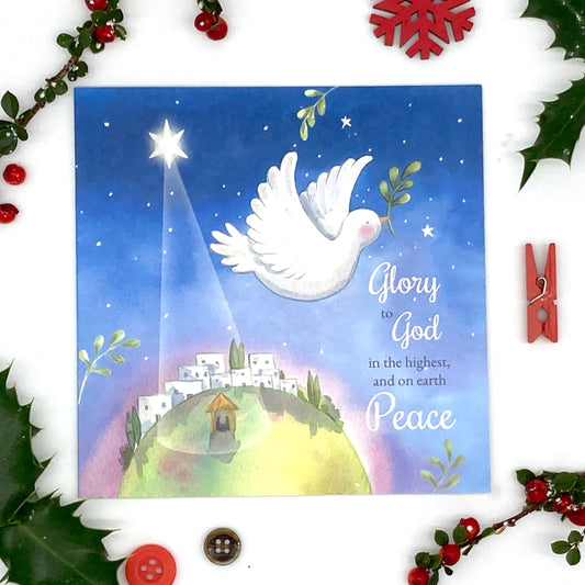 Peace Dove Pack of 5 Christmas Cards
