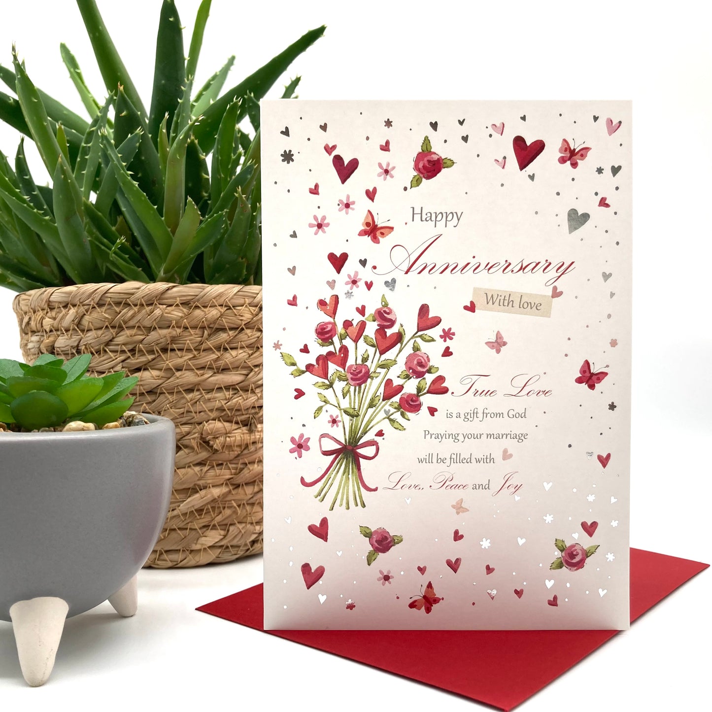 Anniversary Roses Card