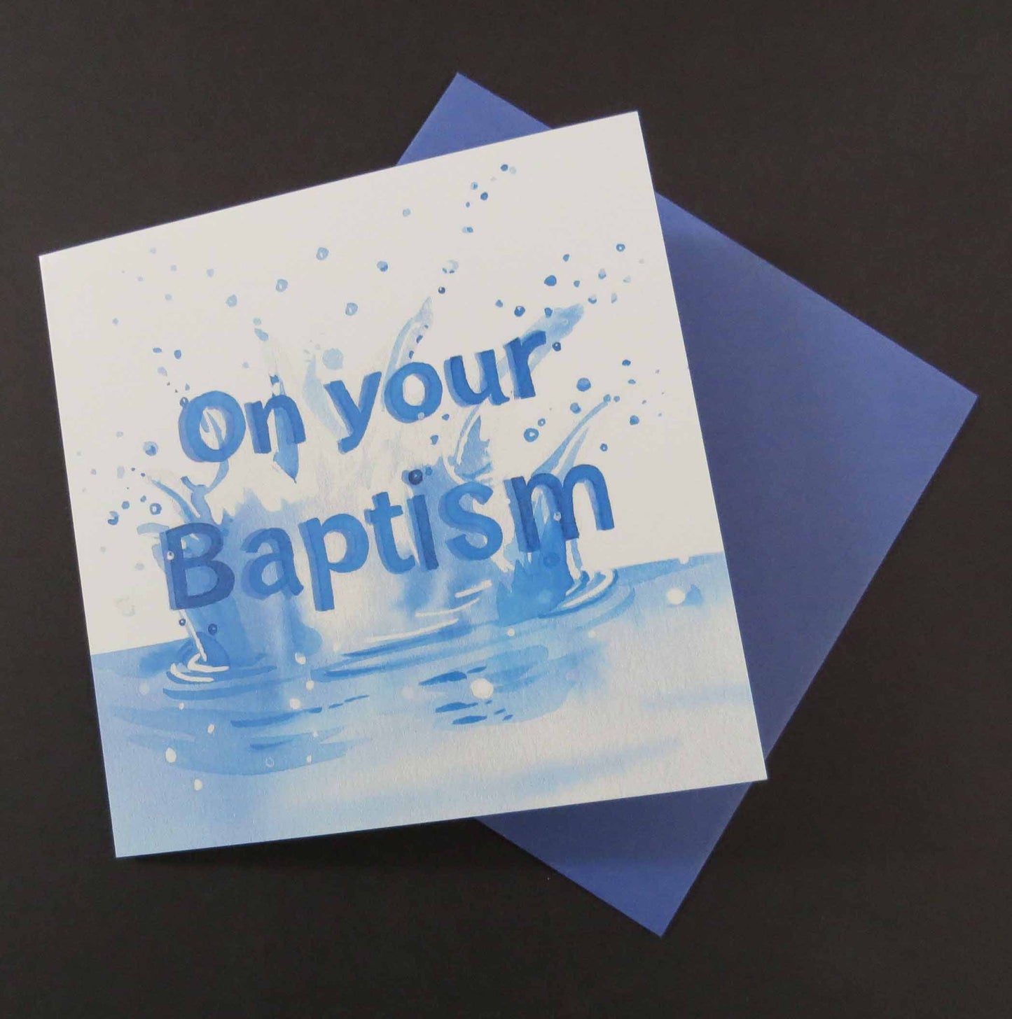 Baptism Waters Card