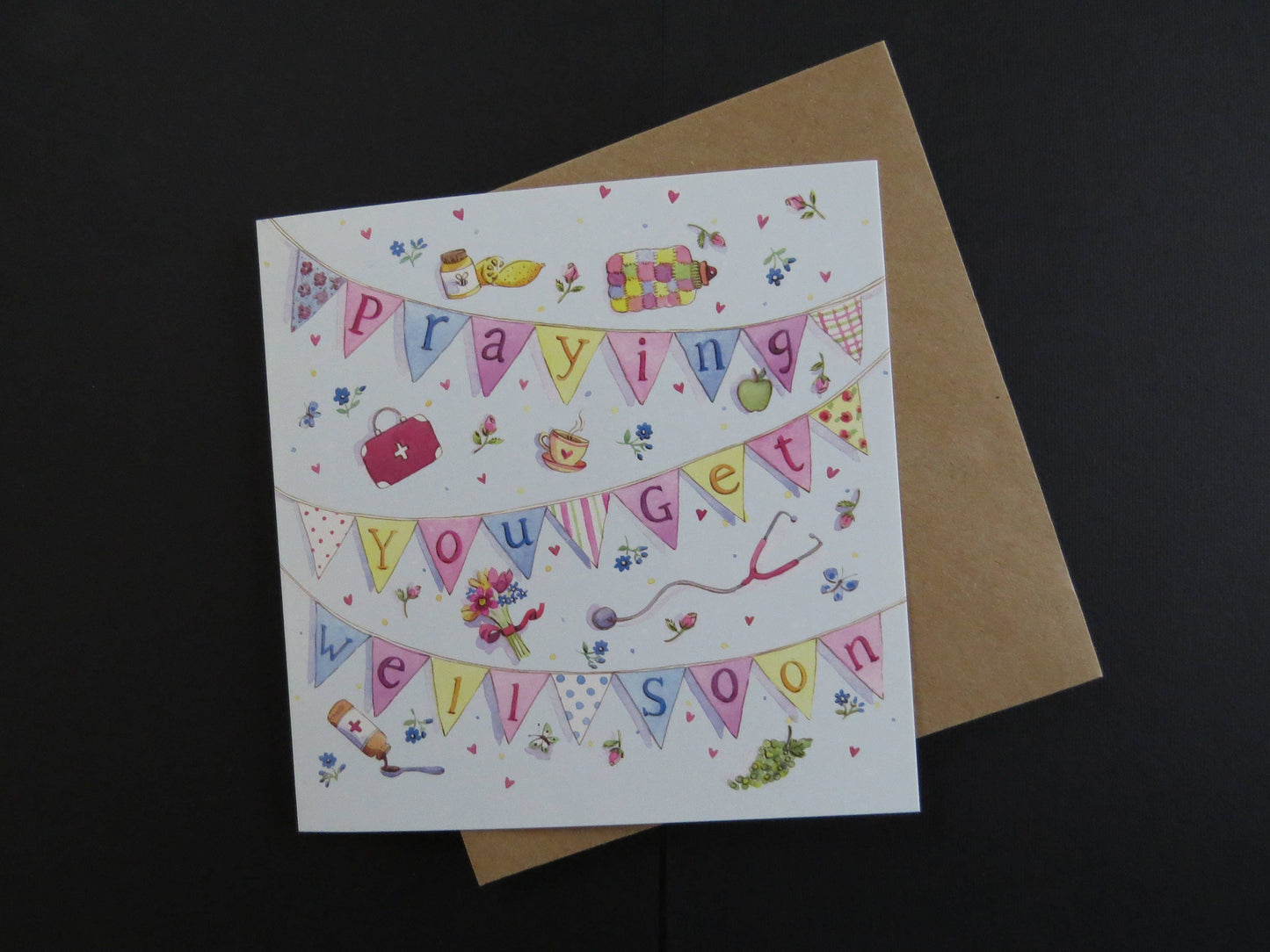 Praying You Get Well Soon Card