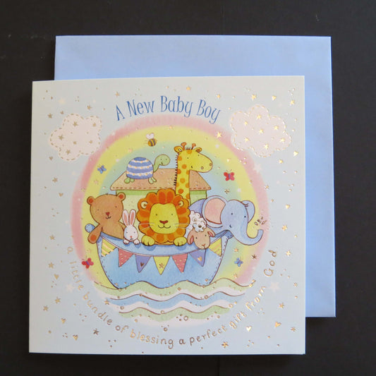 New Baby Boy Card