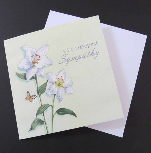 With Deepest Sympathy Card
