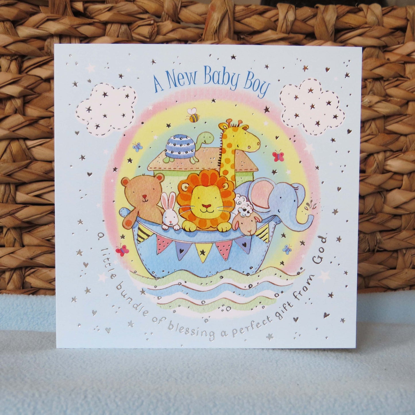 New Baby Boy Card