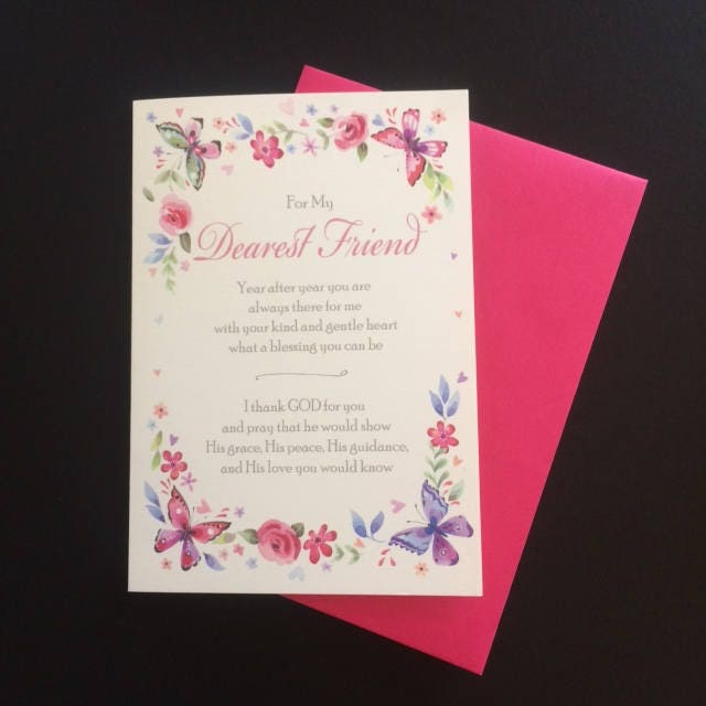 Dearest Friend Card