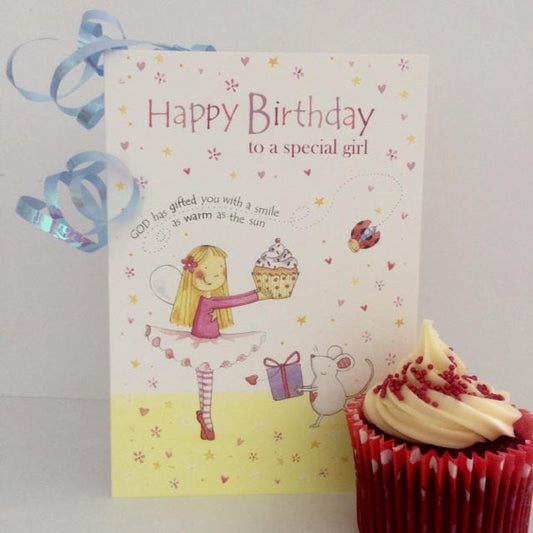 Smile Like the Sun Birthday Card