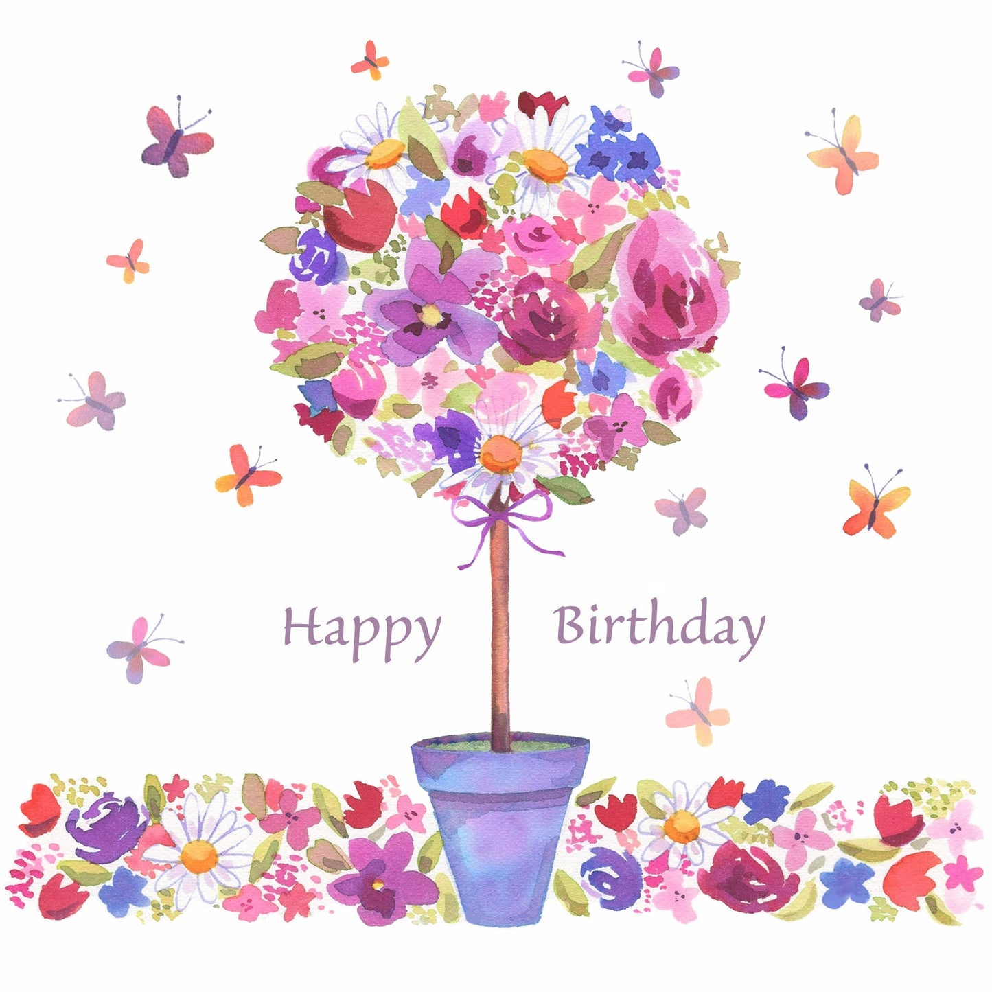 Birthday Topiary Card