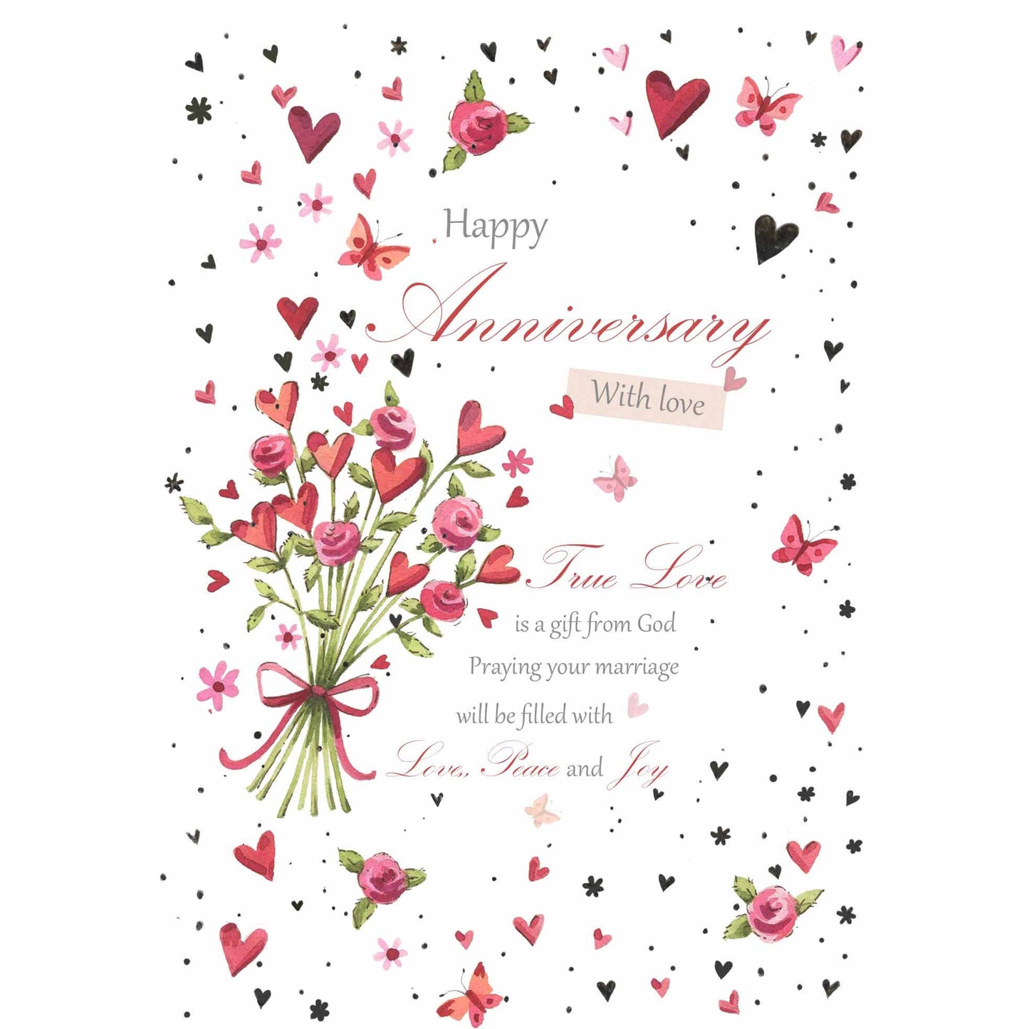 Anniversary Roses Card