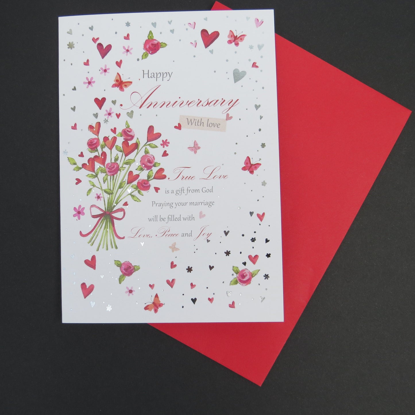 Anniversary Roses Card