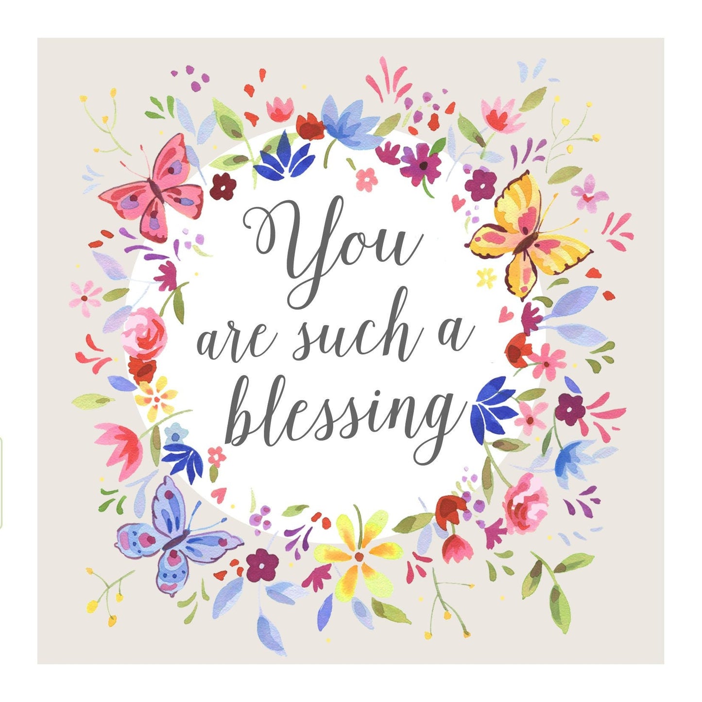 Butterfly Blessing Card