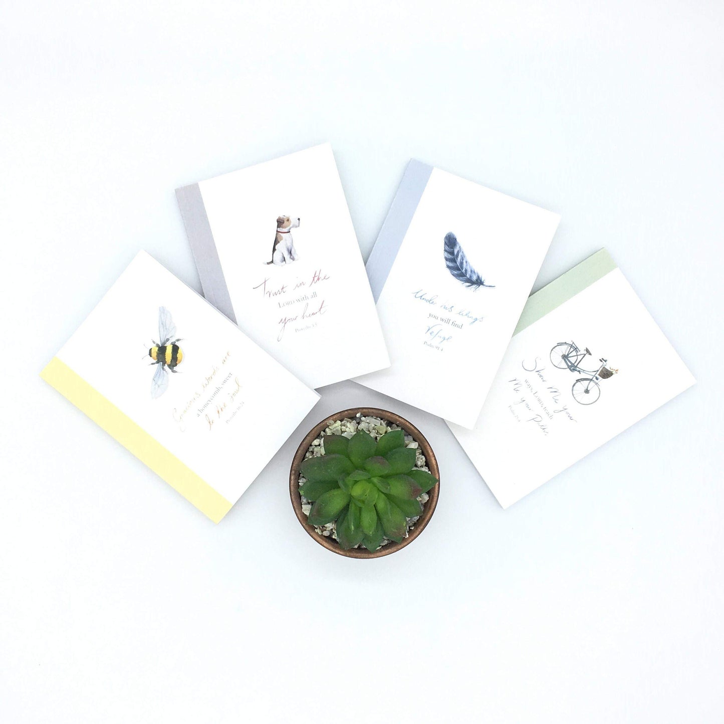 Under His Wings A6 Notebook