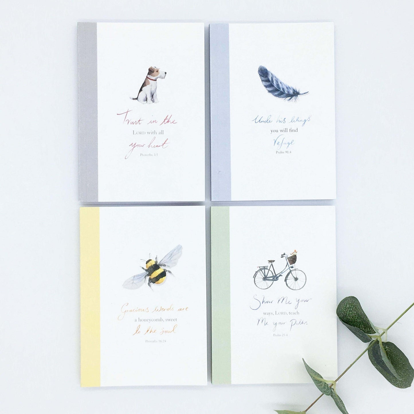 Under His Wings A6 Notebook