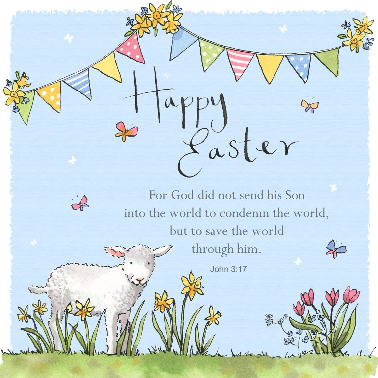 Spring Lamb Easter Cards