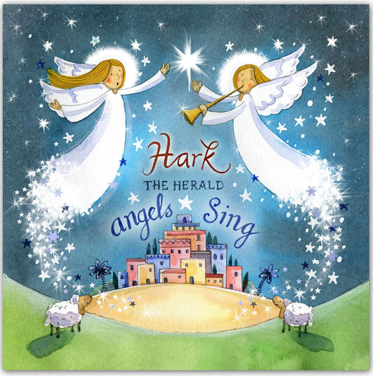 Angels Sing Pack of 5 Christmas Cards