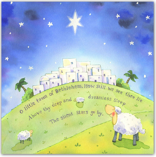 O Little Town Pack of 5 Christmas Cards