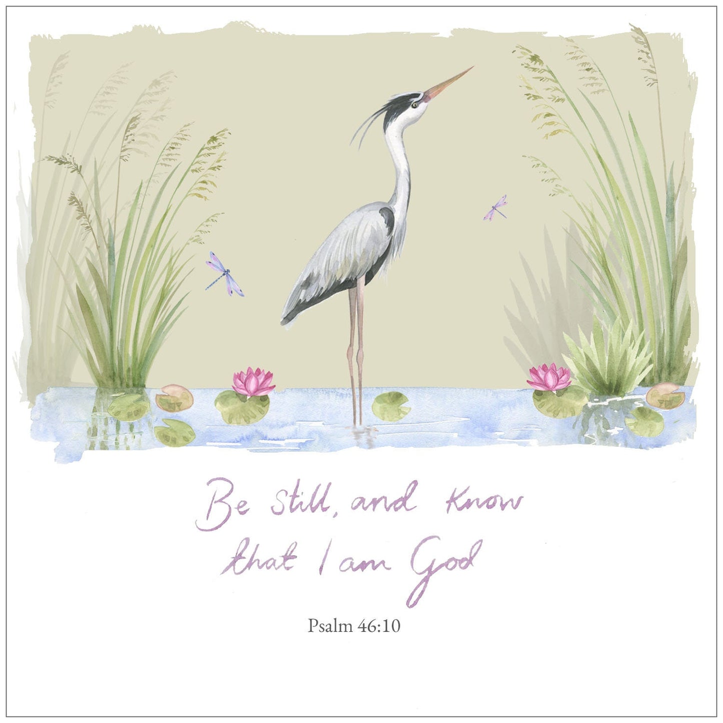 Heron Notecard