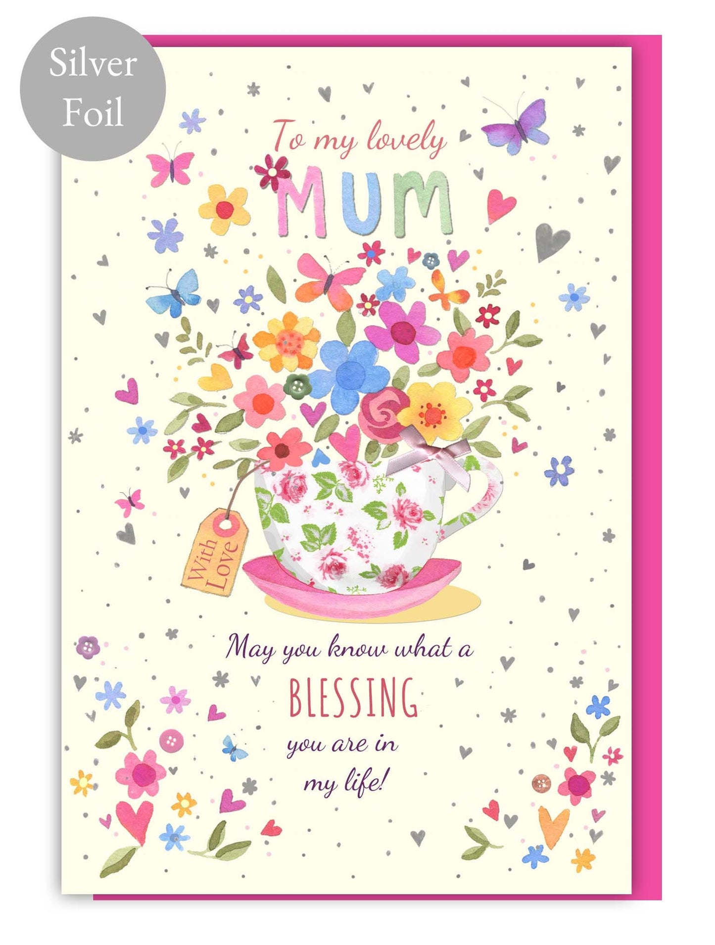 Lovely Mum Mothers Day Card