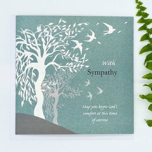 Sympathy Swallows Card