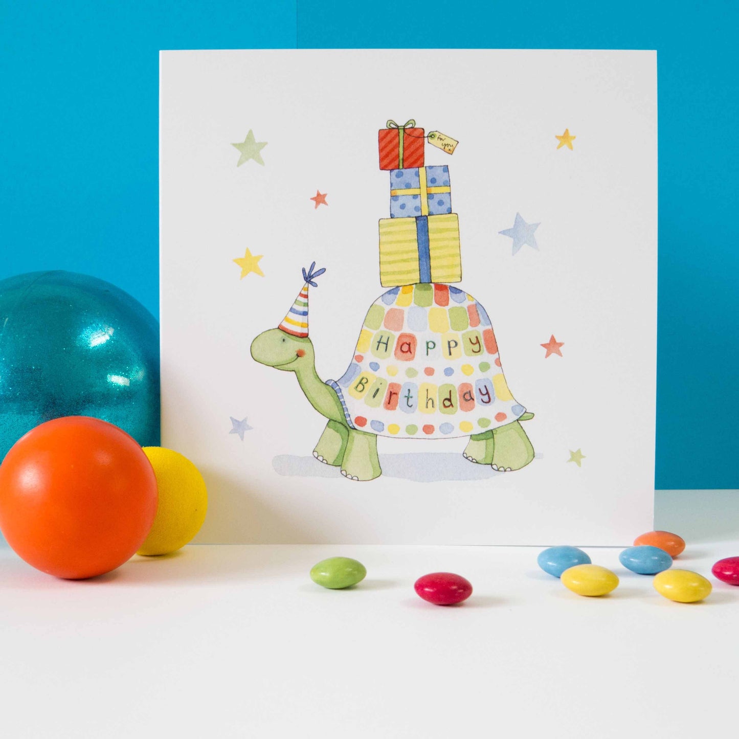 Turtle Birthday Card