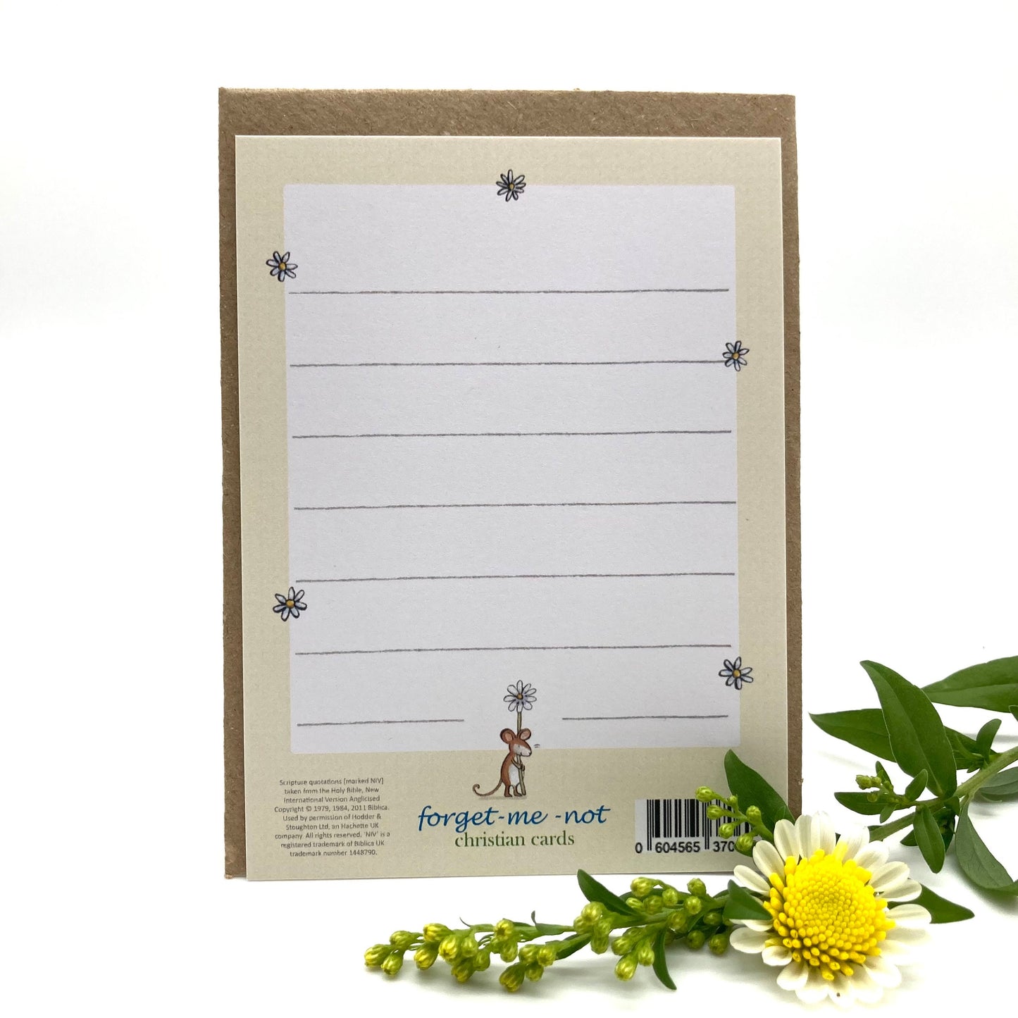 Grow in Grace Elephant Keepsake Card