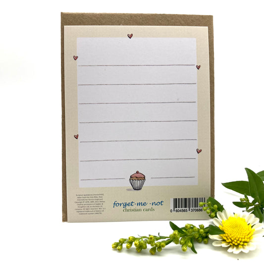 Let Us Love Elephant Keepsake Card