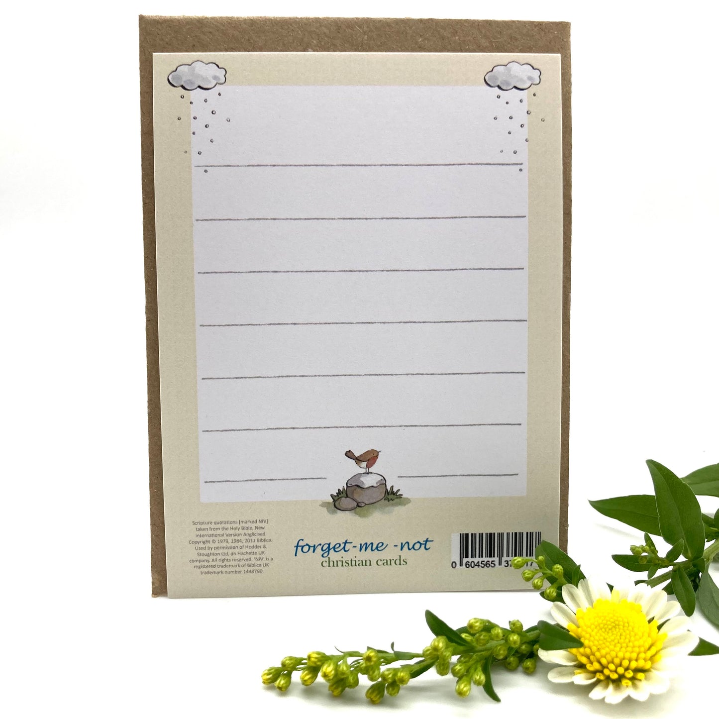 Lead Me to the Rock Elephant Keepsake Card