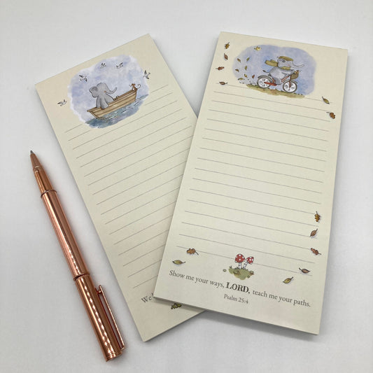 Elephant Teach Me List Notepad