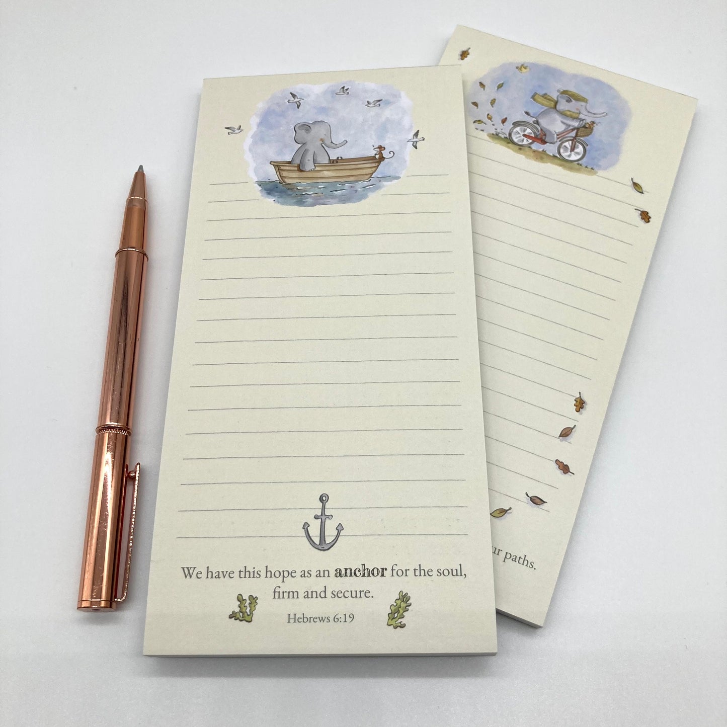 Elephant Anchor List Notepad