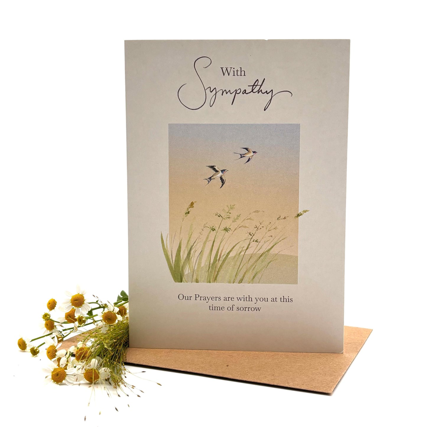 Sympathy Birds - Christian Sympathy Card