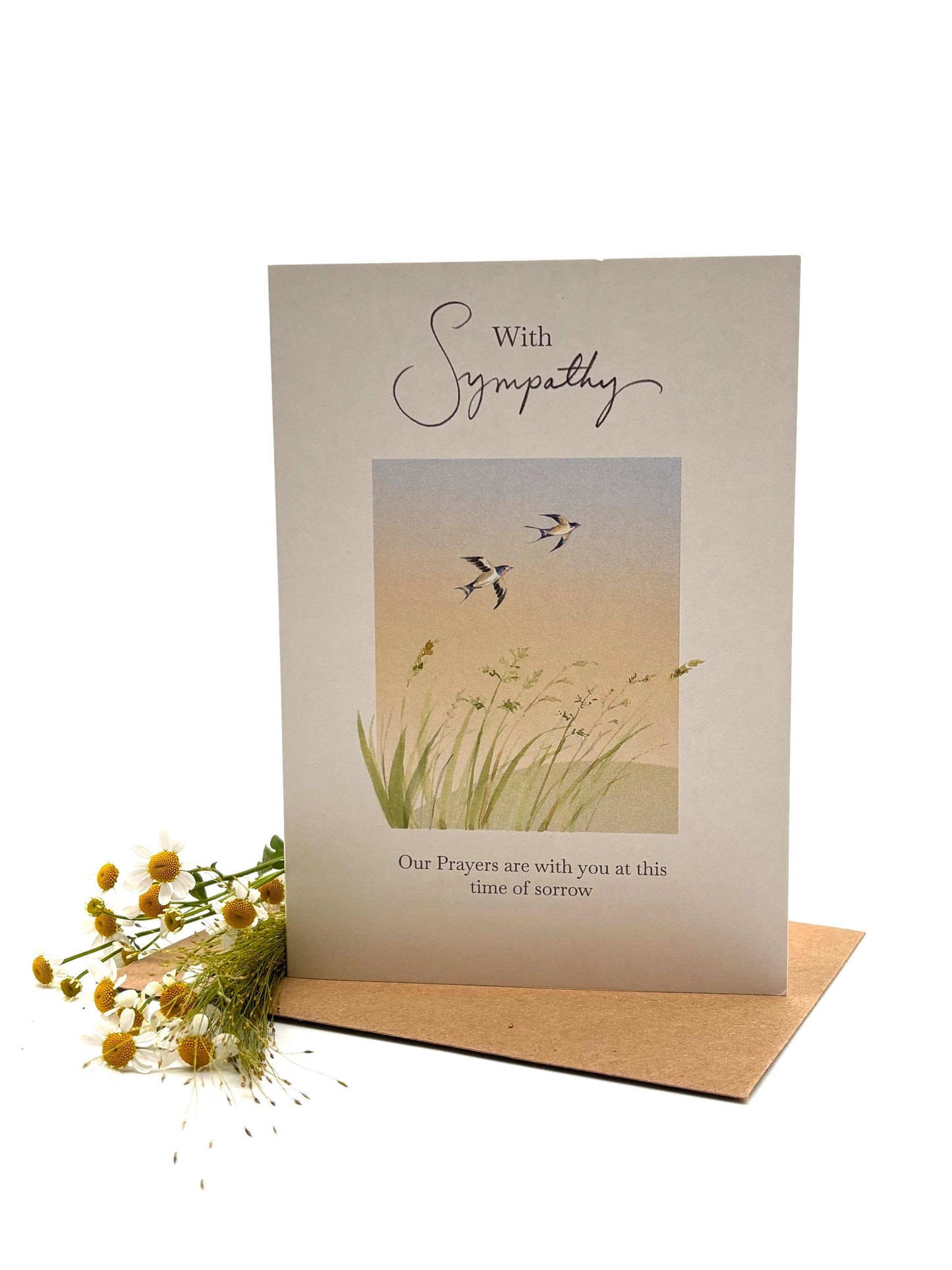 Sympathy Birds - Christian Sympathy Card
