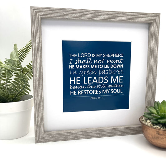 The Lord is My Shepherd Frame