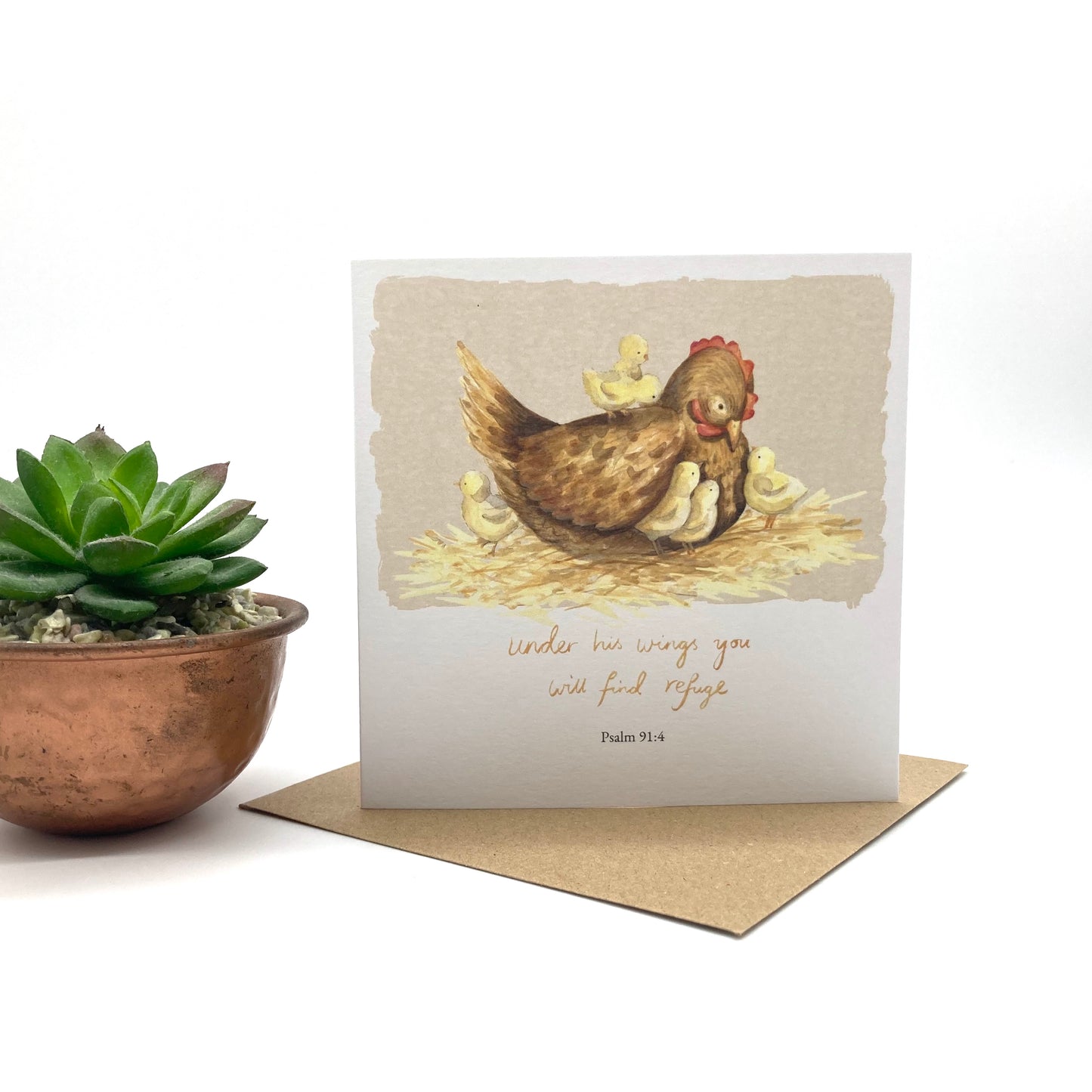 Hen Notecard