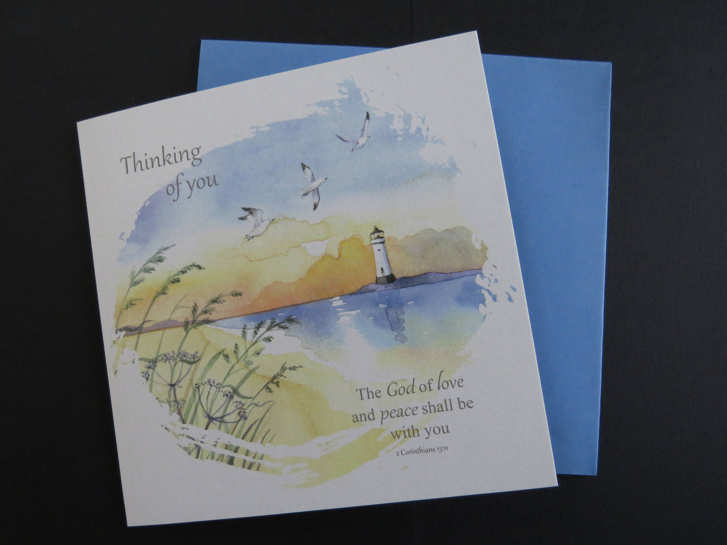 Thinking of You Lighthouse Card