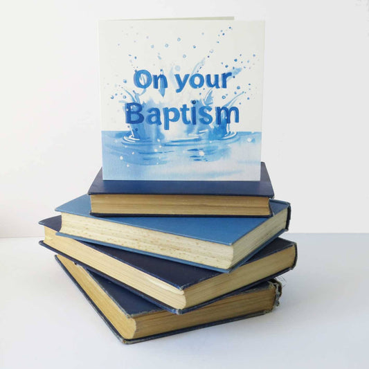 Baptism Waters Card