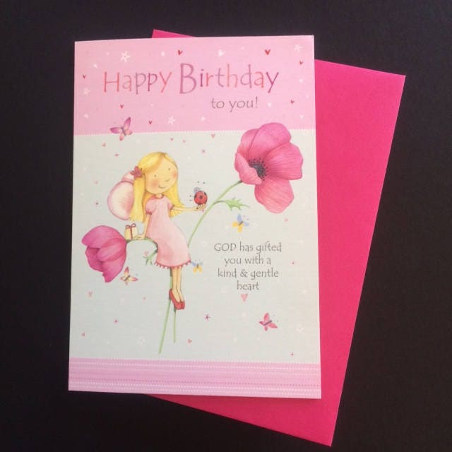 Gentle Heart Birthday Card