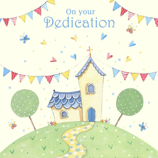 Church Dedication Card