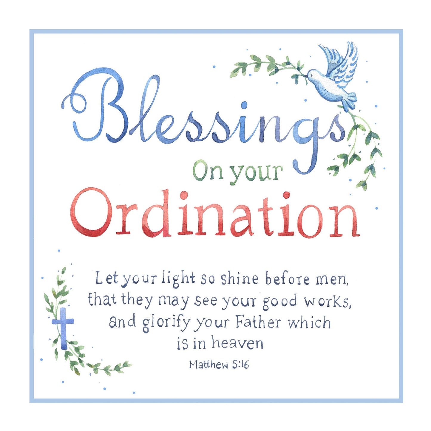 Ordination Card