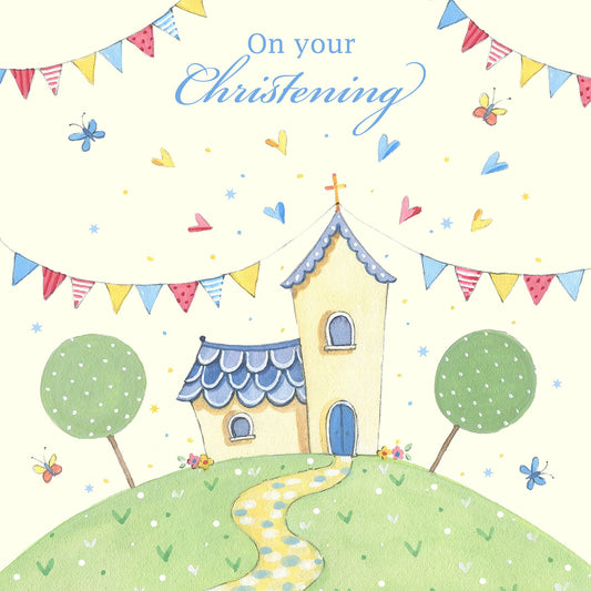 Church Christening Card
