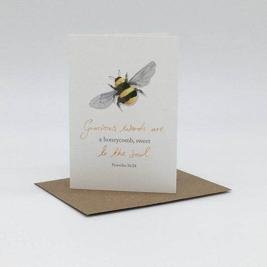 Honeycomb Mini Notecard