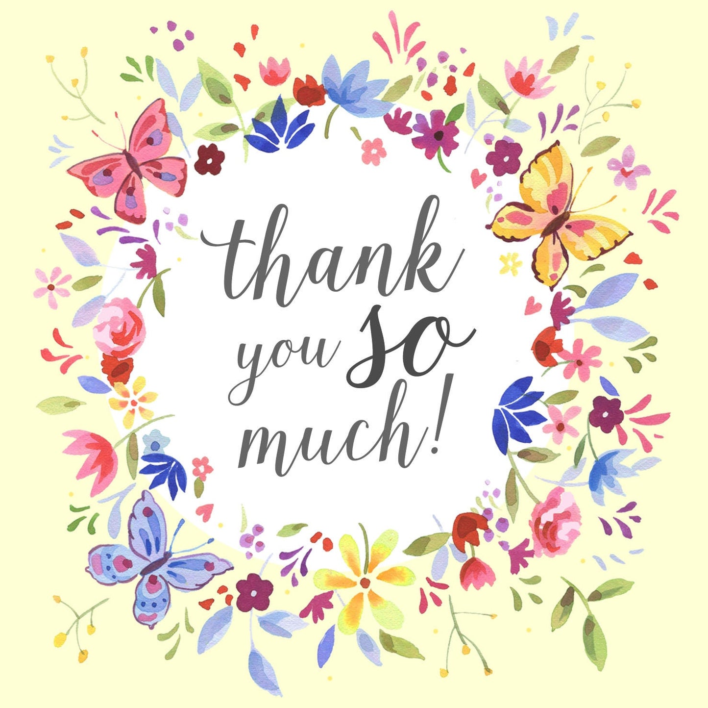 Thank You So Much Card