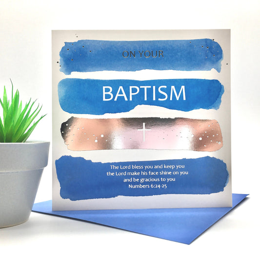 Baptism Blessing Card