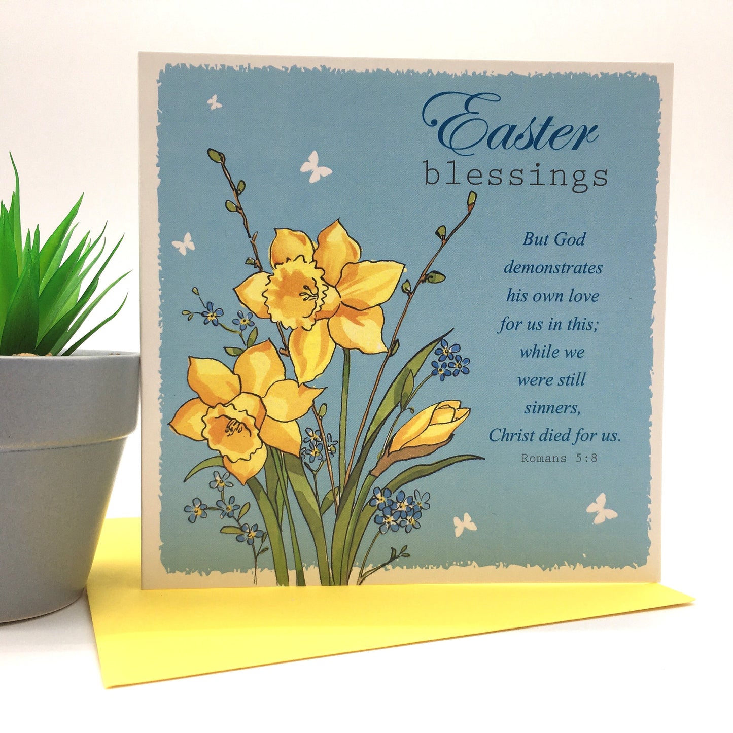 Spring Flowers Easter Card