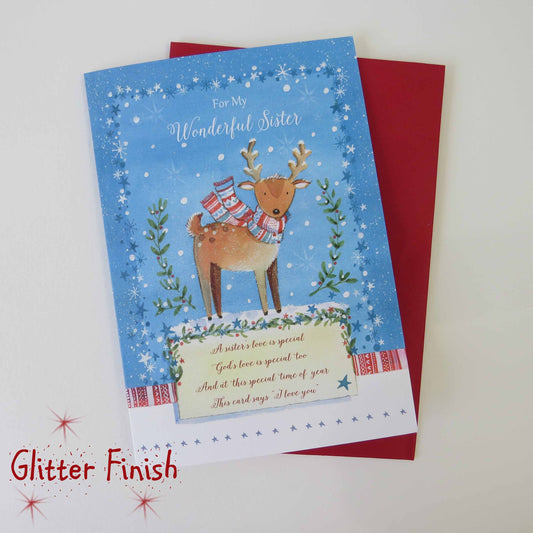 For My Wonderful Sister Relation Card