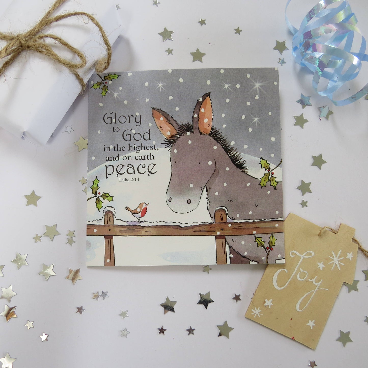 Little Donkey Pack of 5 Christmas Cards