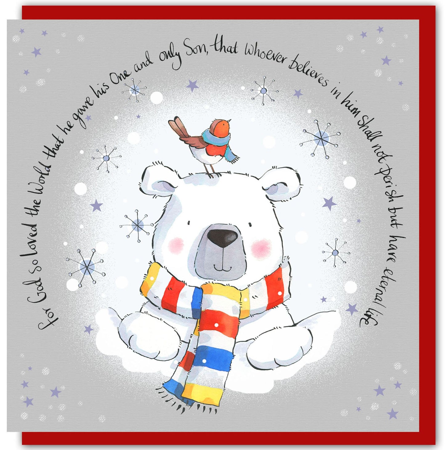 Polar Bear 5 pack Christmas Cards