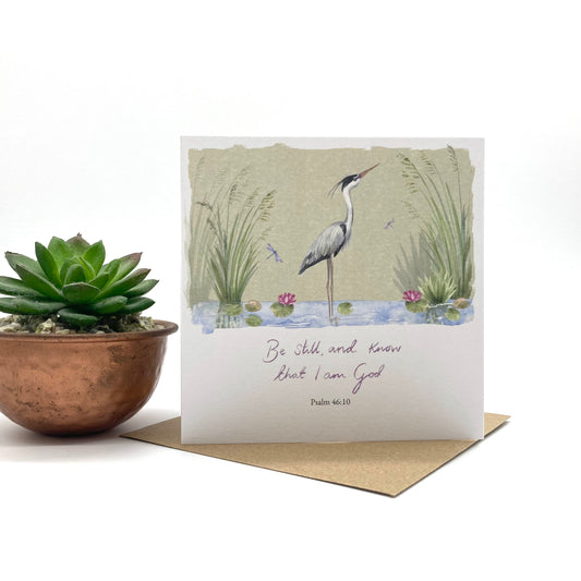 Heron Notecard