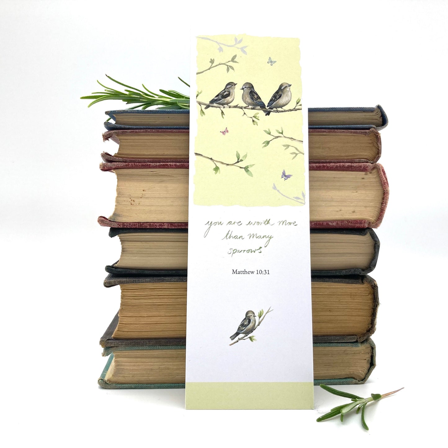 Sparrows Bookmark