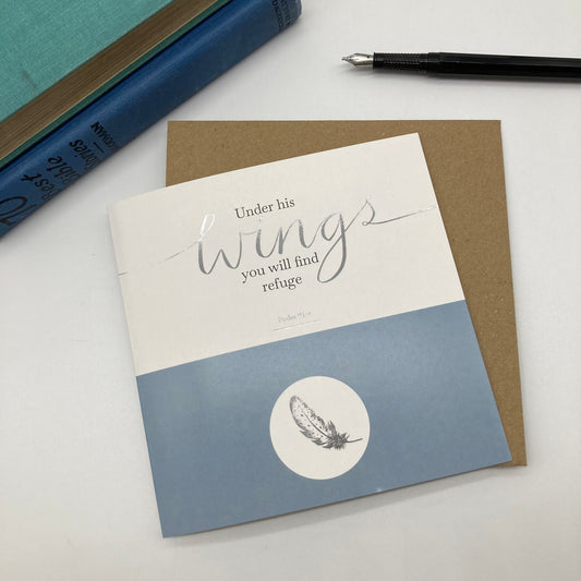 Wings Foil Notecard